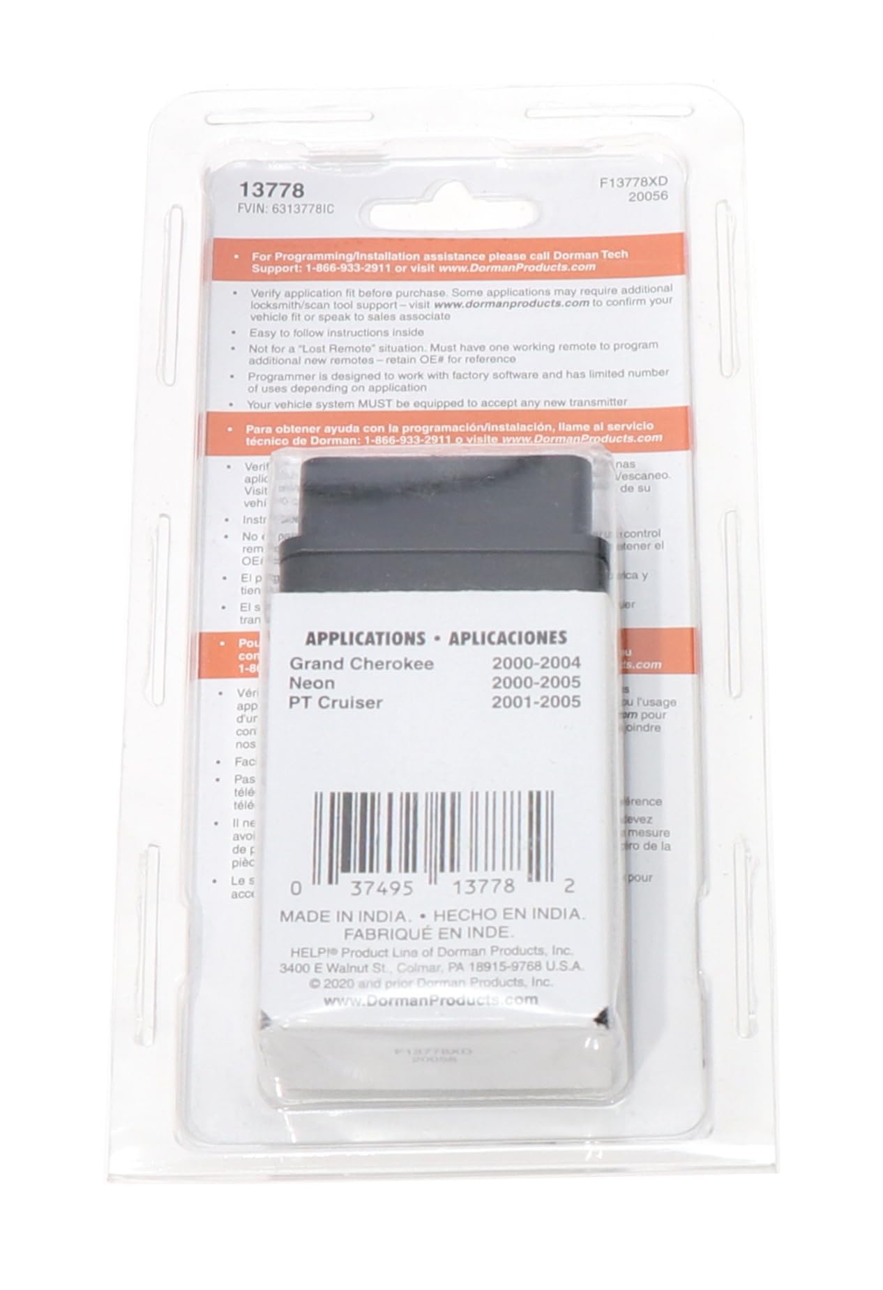 Dorman remote on car dashboard in use showing compatibility and everyday convenience
