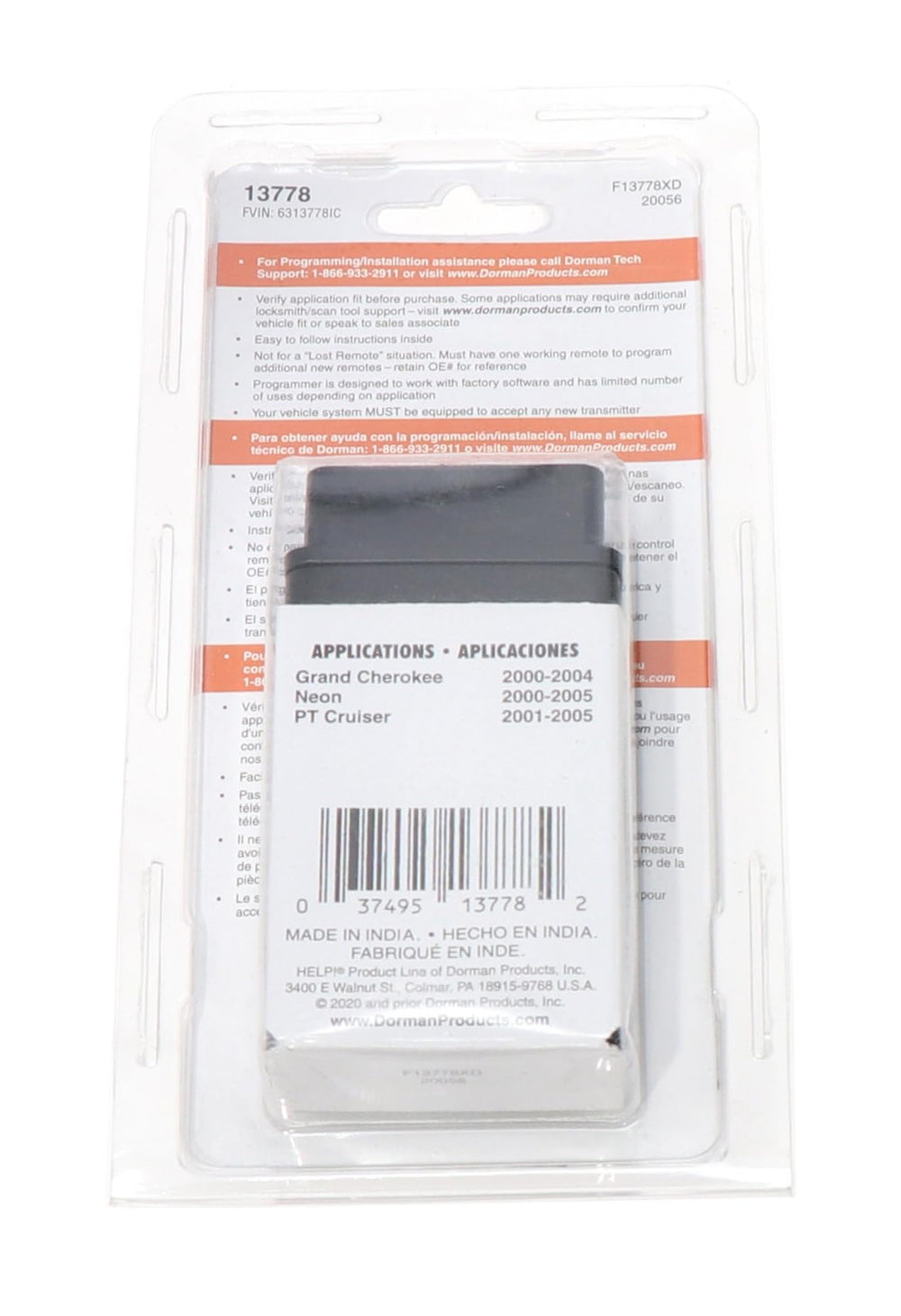 Dorman remote on car dashboard in use showing compatibility and everyday convenience