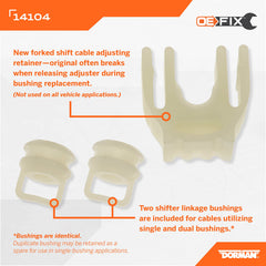Dorman 14104 bushing close-up showing durable material and precise fit