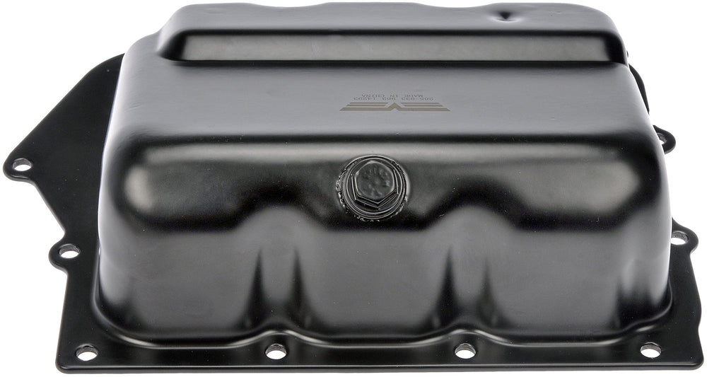 Dorman drain plug close-up highlighting easy fluid removal benefit