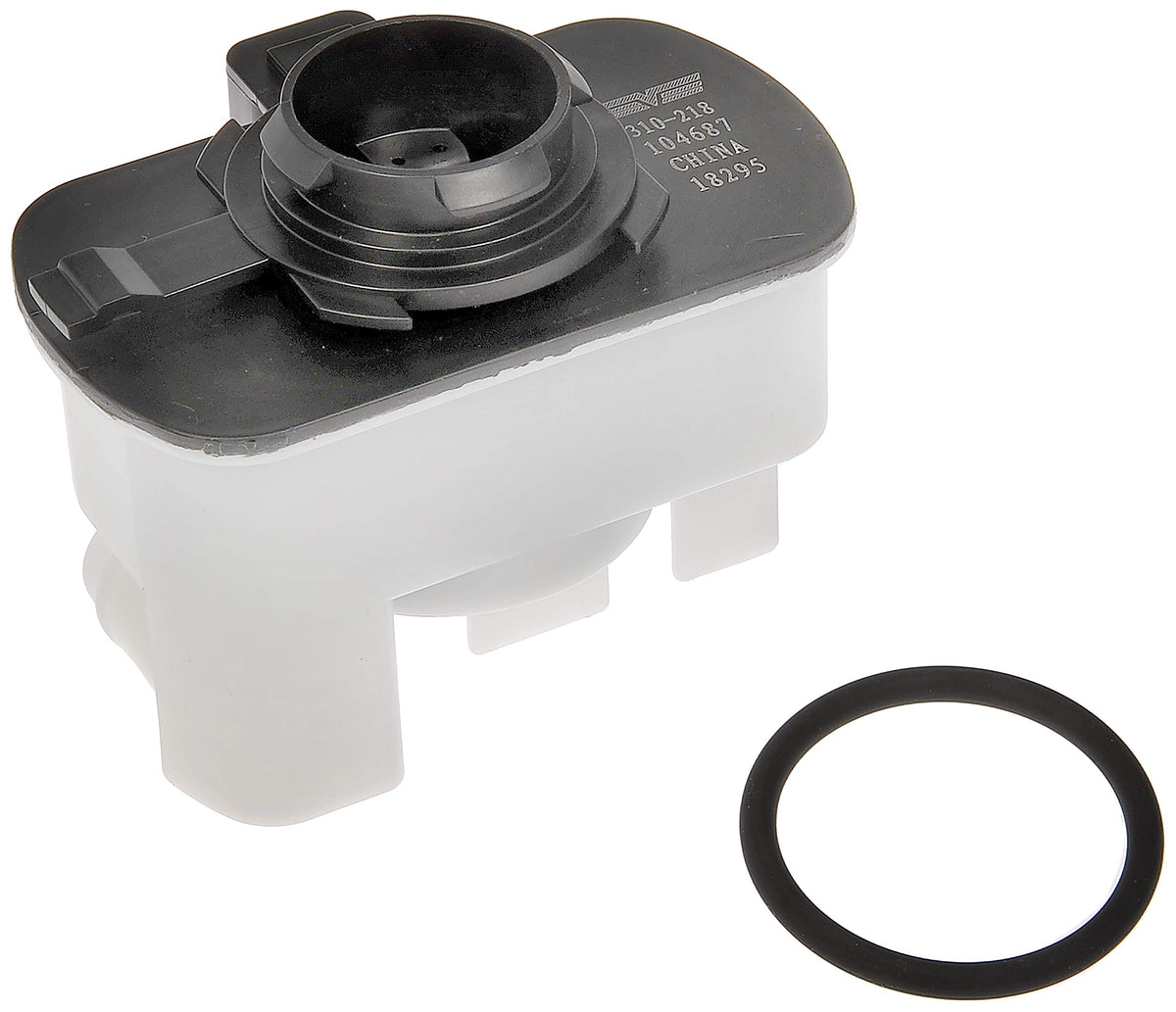 Dorman 310-218 front view showing pump housing and mounting for easy replacement
