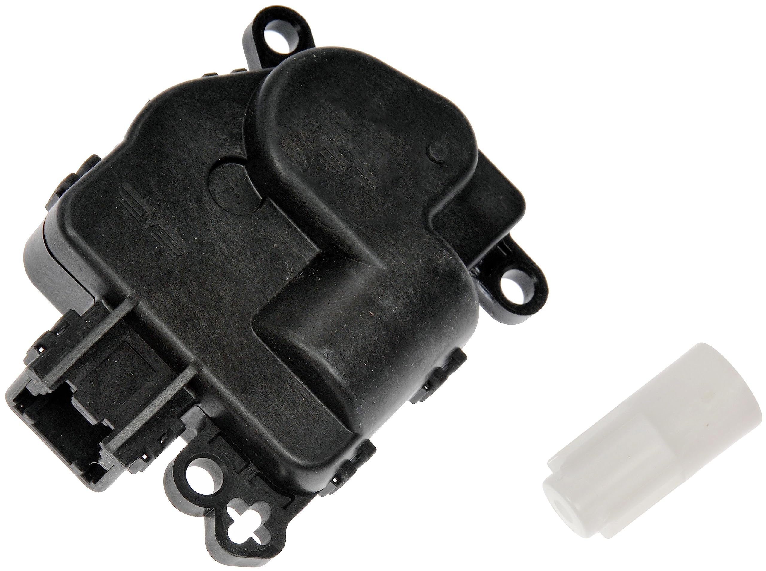Dorman 604-294 front view showing mounting points and housing for easy replacement