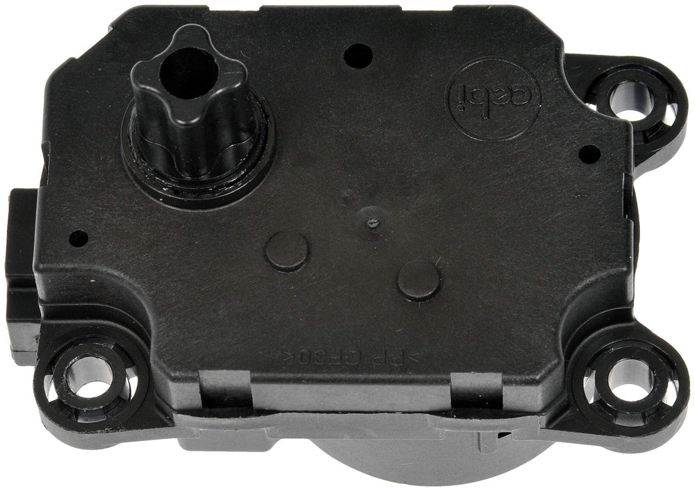 Dorman 604-315 installed in vehicle HVAC housing showing restored airflow control