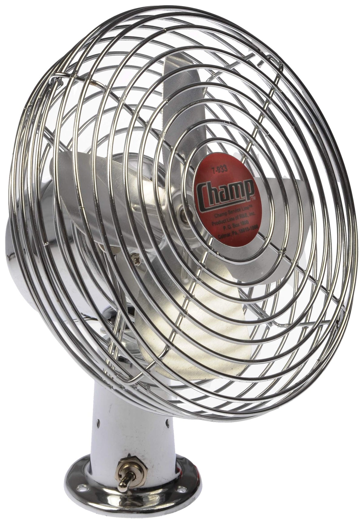 Dorman 7-933 front view mounted on dash, durable airflow solution