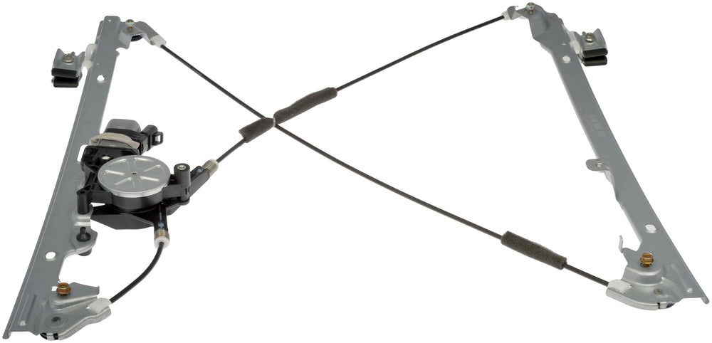 Dorman 741-644 close-up of cable guides and sheathing for reduced wear