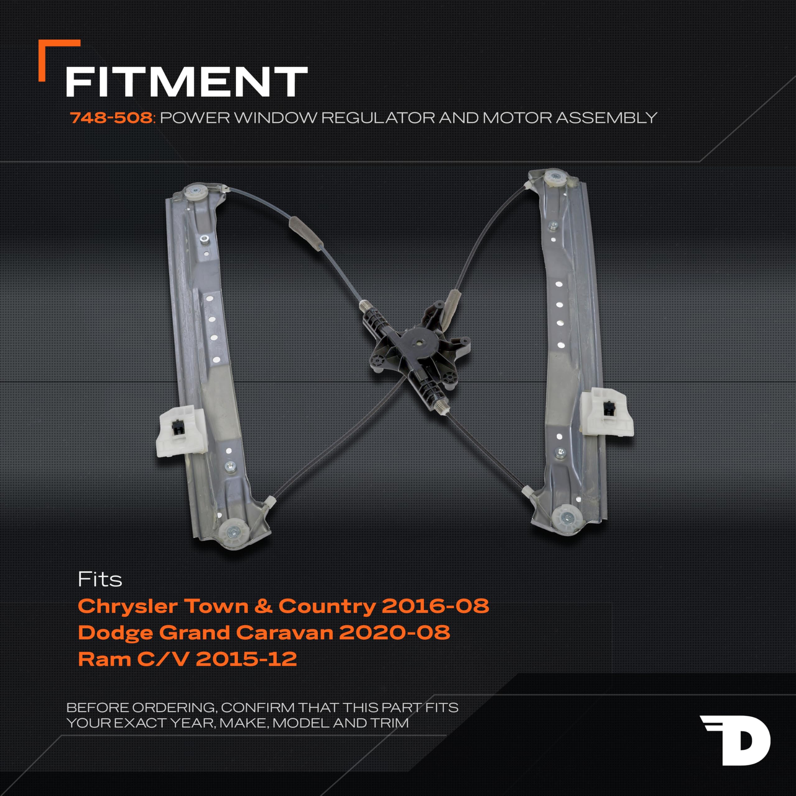 Dorman 748-508 cable guides and sheathing detail reducing elongation