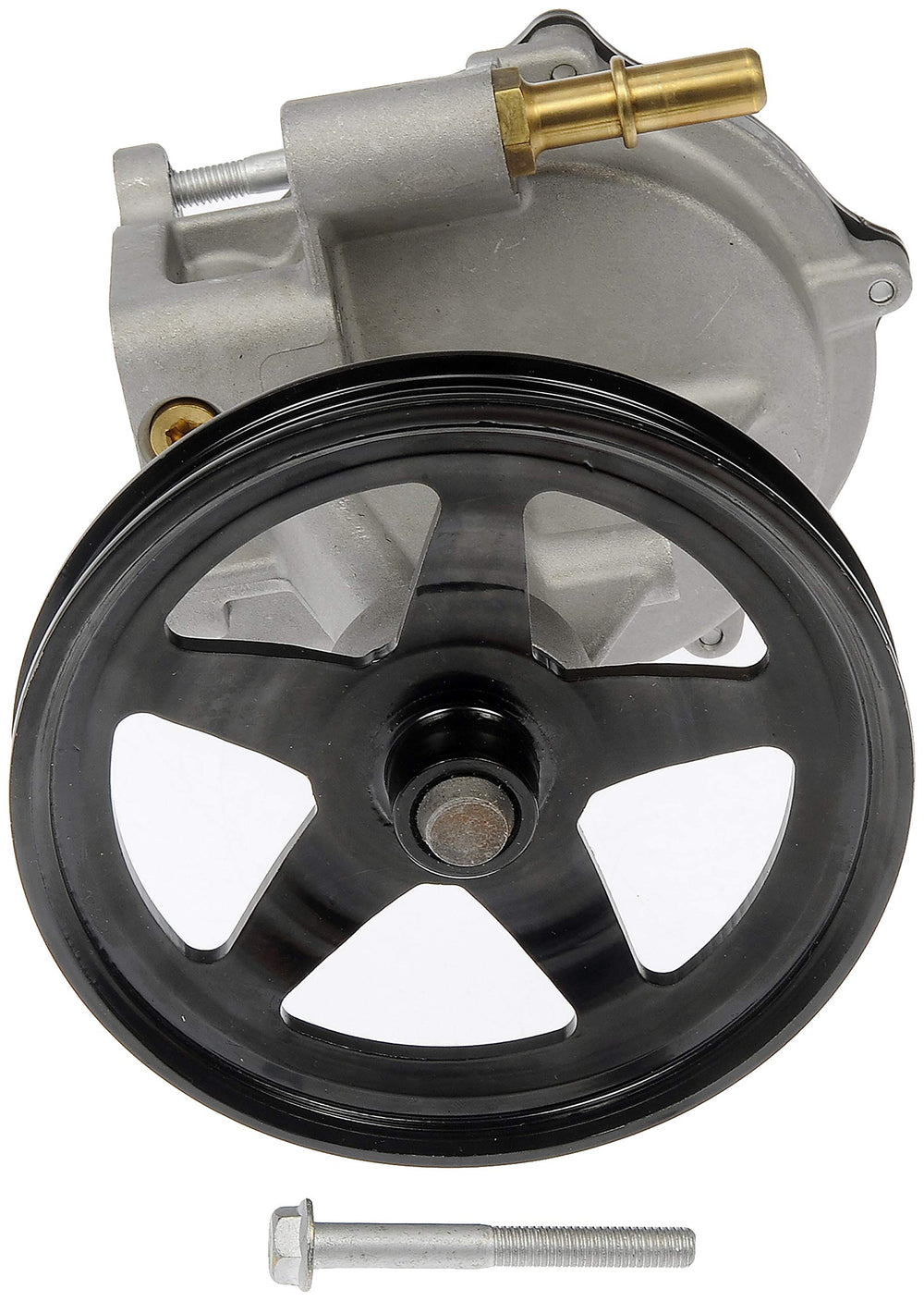 Dorman pump mounting and flange detail demonstrating secure fitment
