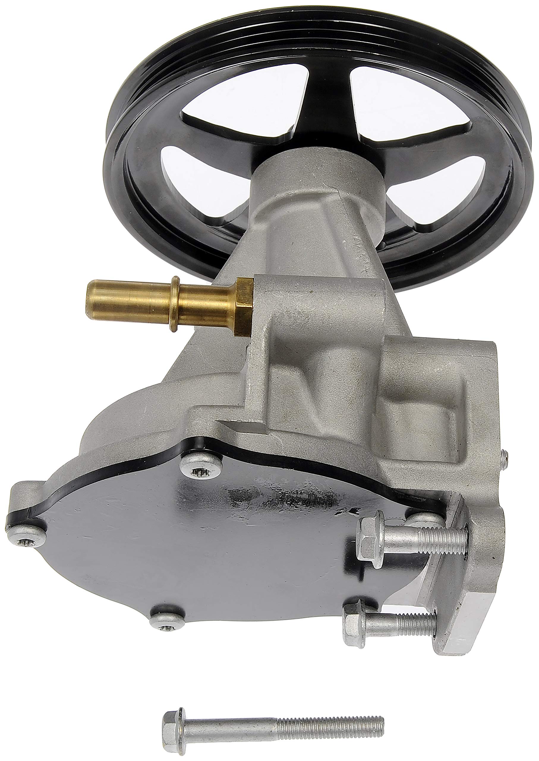 Dorman vacuum port closeup highlighting correct port alignment