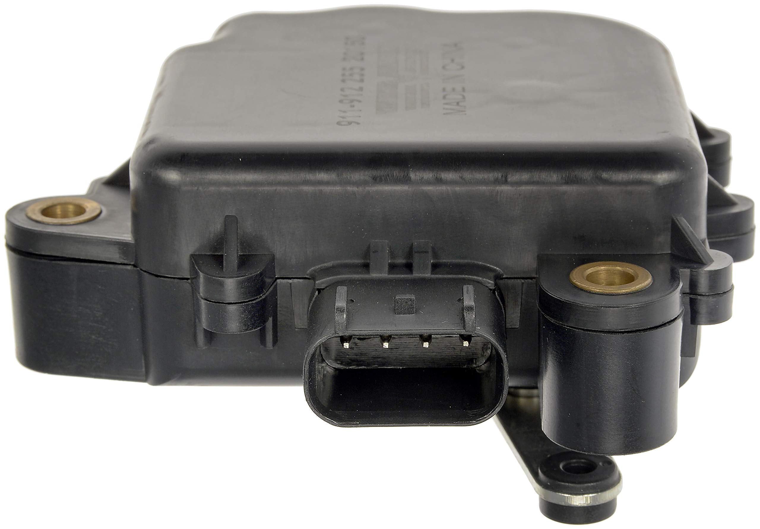 Dorman 911-912 close-up of factory-style electrical connector for plug-and-play install