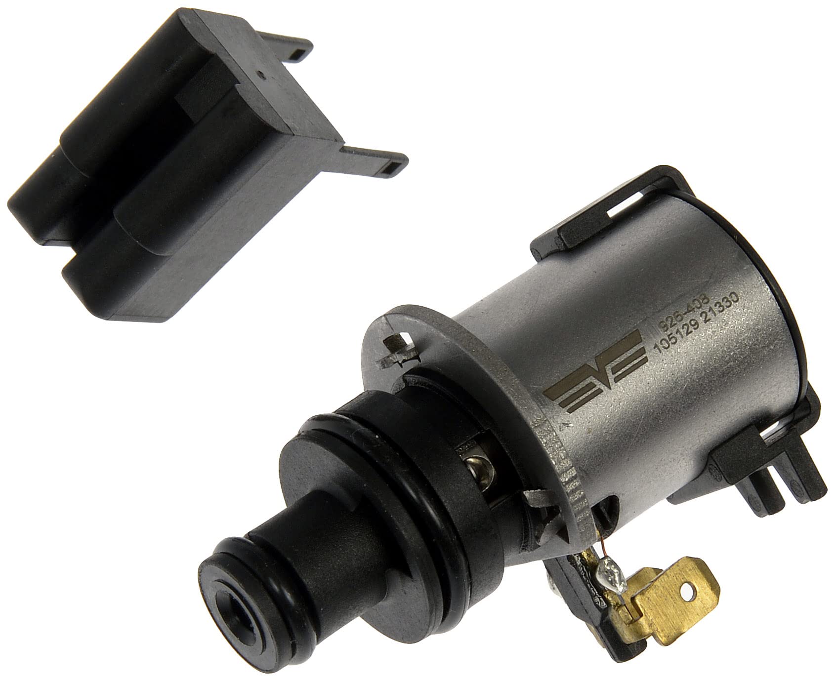 Dorman solenoid front view showing compact design and reliable fit