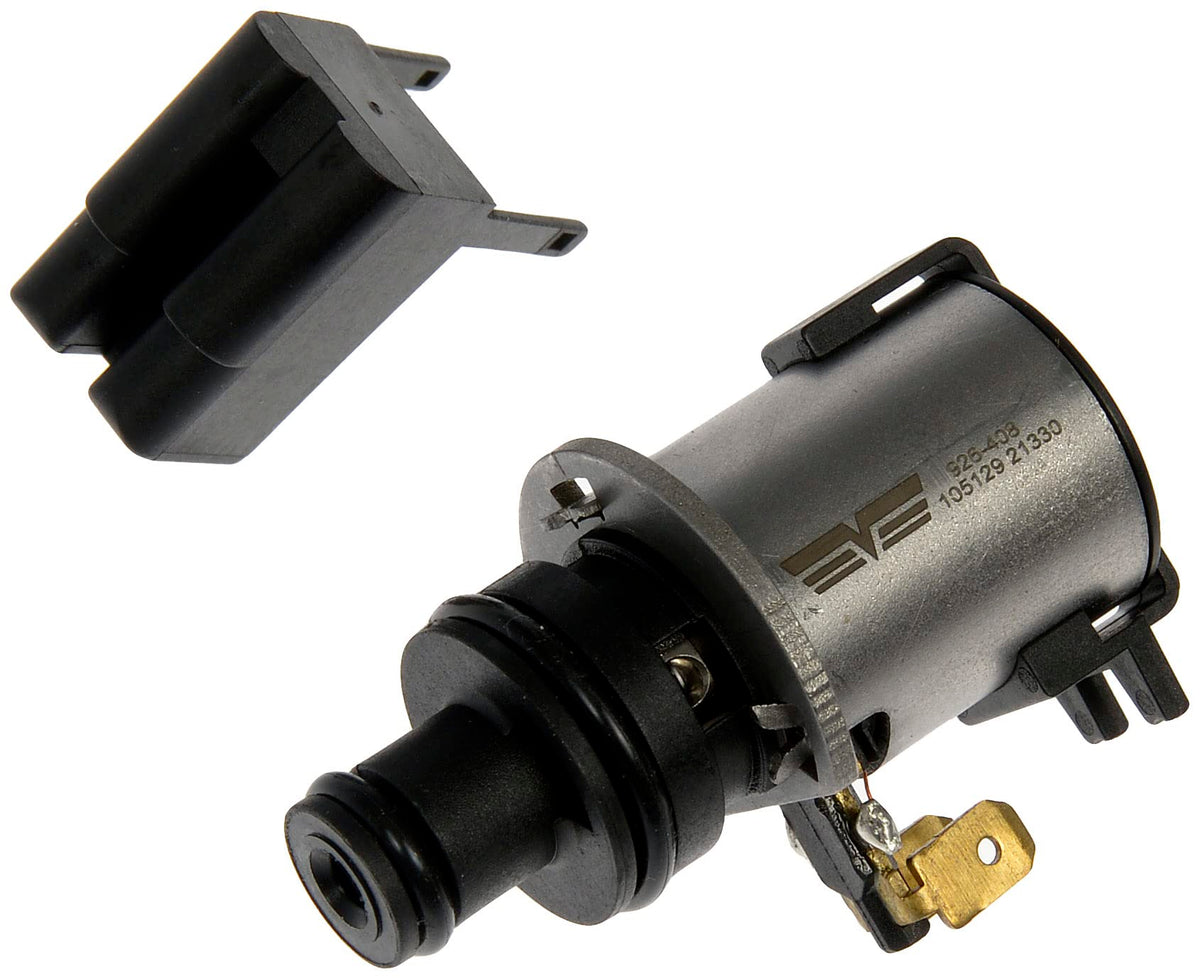 Dorman solenoid front view showing compact design and reliable fit