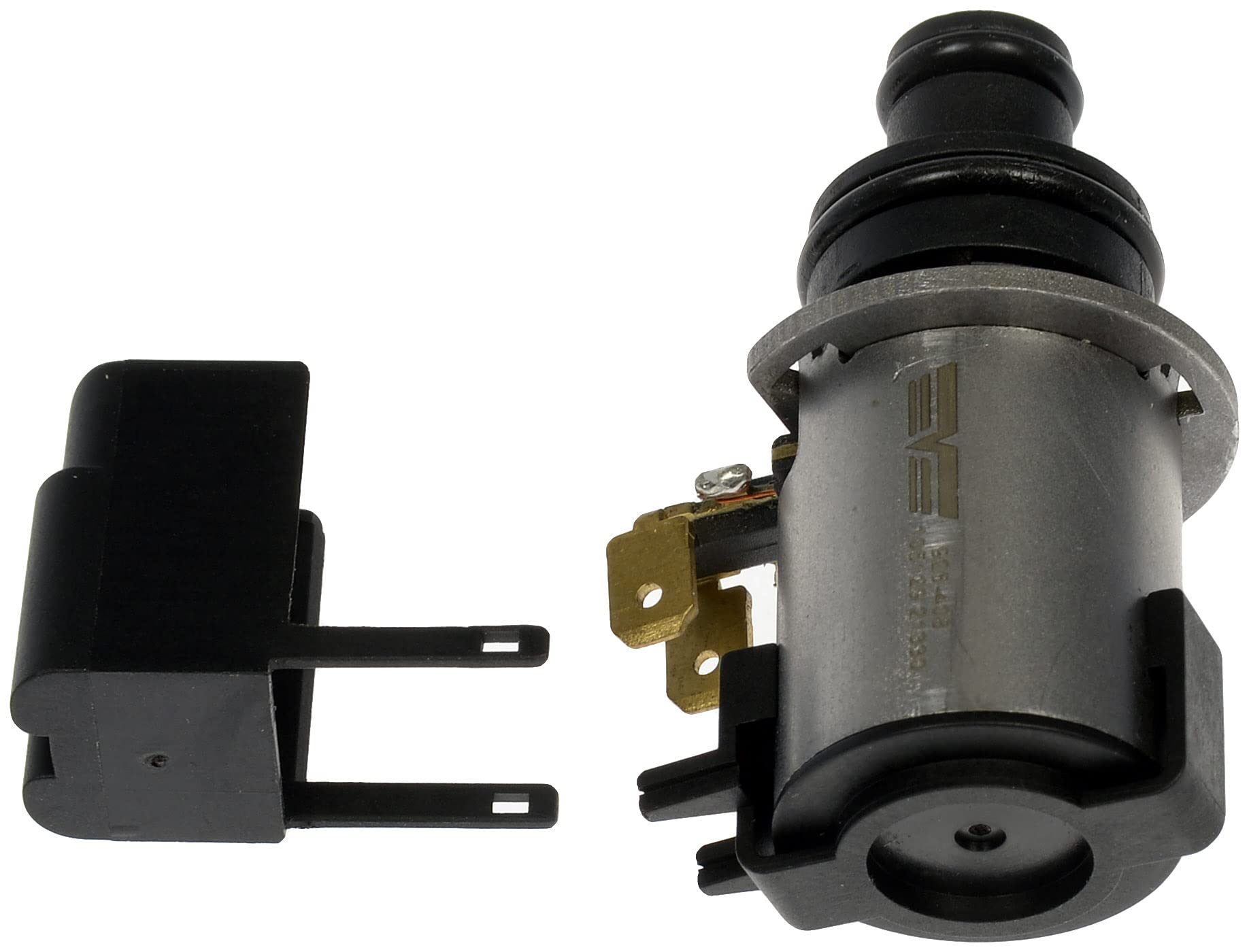 Dorman solenoid wiring plug angle showing robust contact and durability