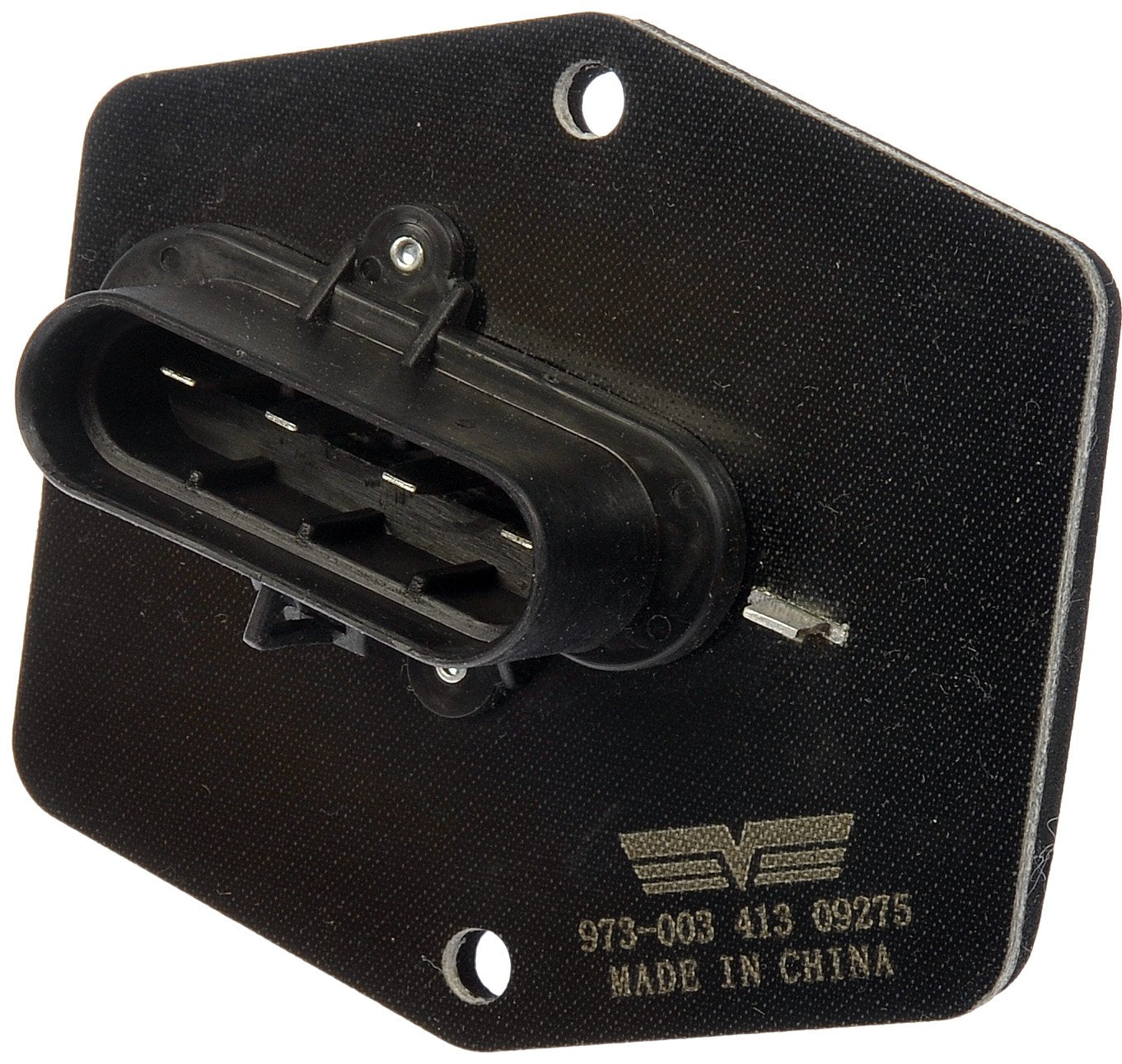 Dorman 973-003 front view showing mounting points and connector for accurate fit