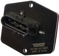 Dorman 973-003 front view showing mounting points and connector for accurate fit
