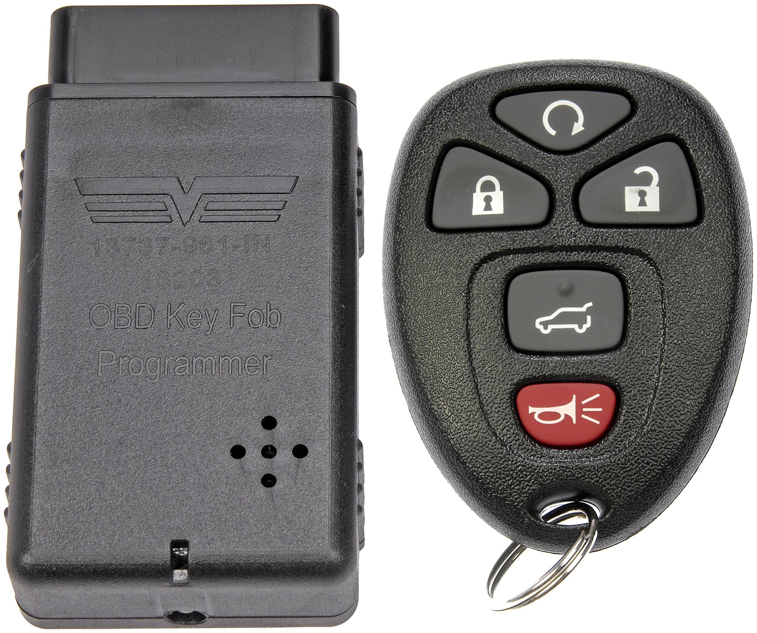 Dorman 99154 front view showing five buttons and OEM-style design benefit quick replacement