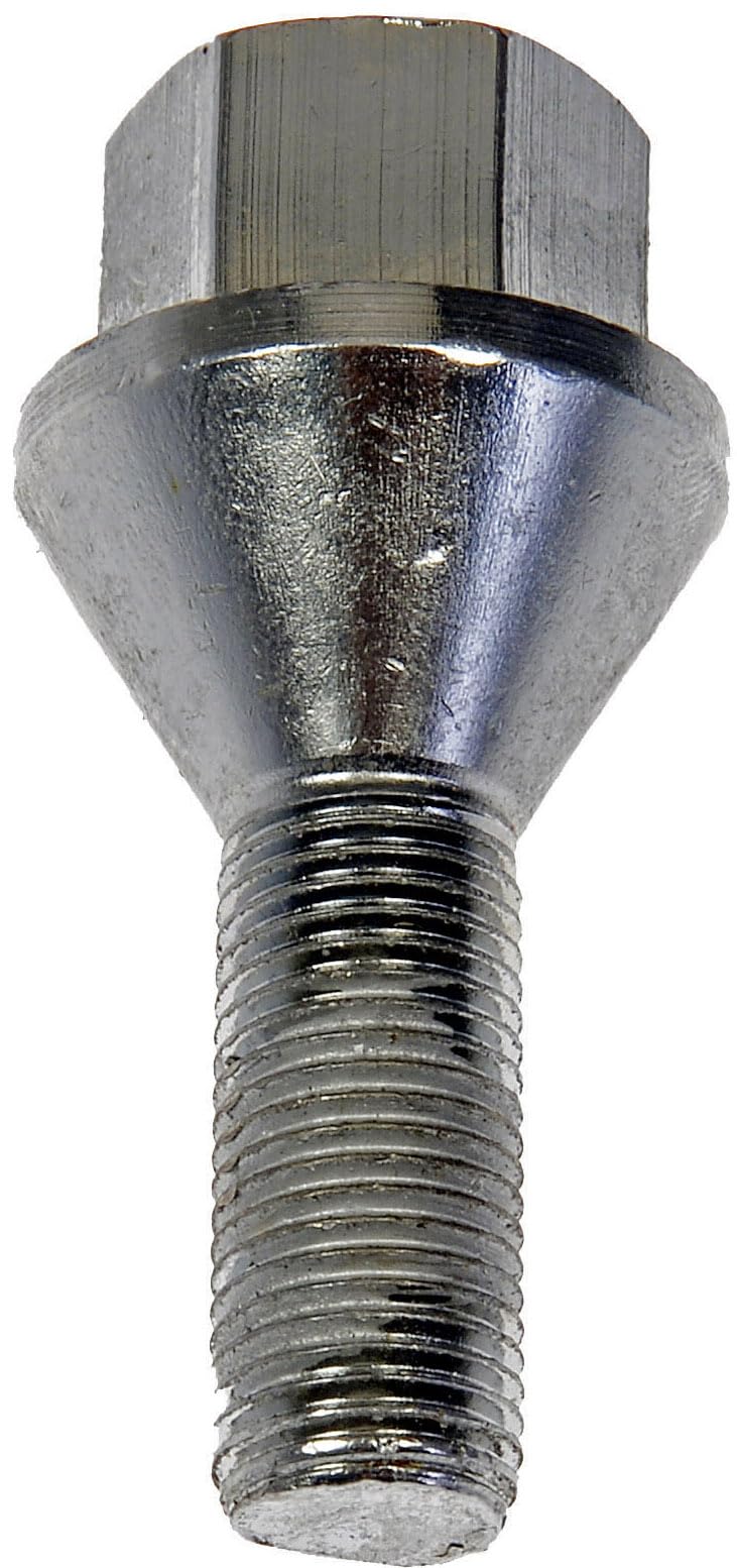 Dorman bolts installed on a vehicle wheel showing secure fit and improved reliability