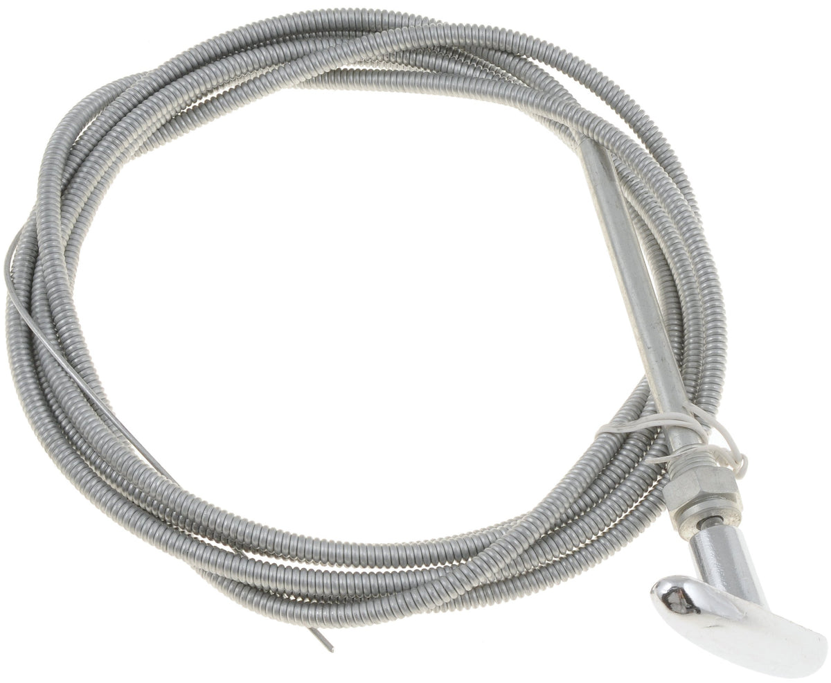 Dorman control cable front packaging showing product and length benefit