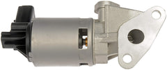 Dorman EGR valve side profile with gasket highlighting durable construction