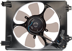 Dorman front assembly showing full fan for accurate replacement fit