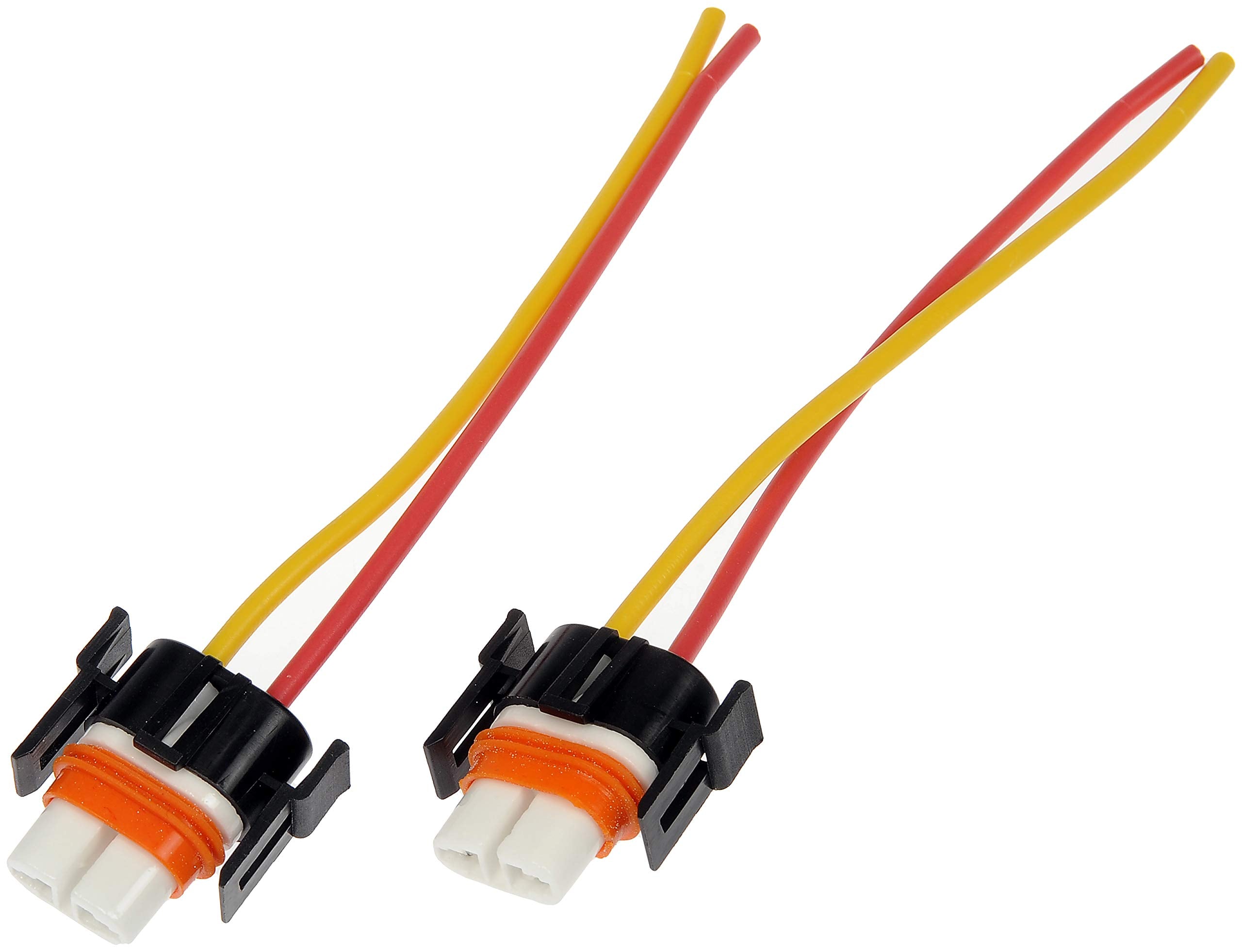 Dorman H11 ceramic socket front view showing connector and heat resistance benefit