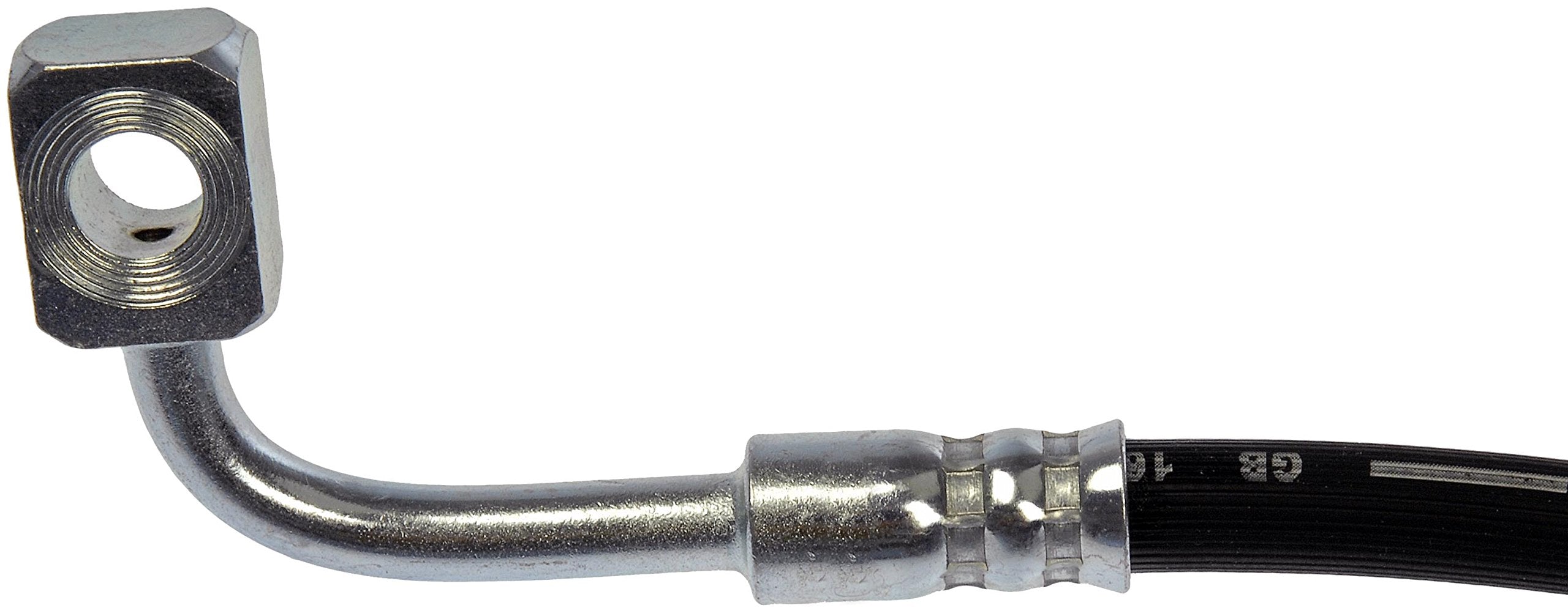 Dorman hose installed on Jeep Wrangler demonstrating correct placement