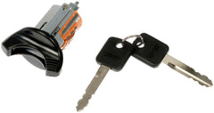 Dorman ignition lock cylinder front view showing precise fit and easy replacement