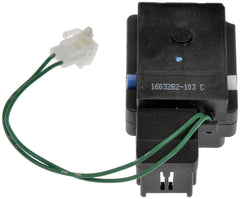 Dorman ignition switch connector close-up showing terminals for accurate fitment