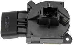 Dorman ignition switch mounting detail displaying bolt holes for secure installation