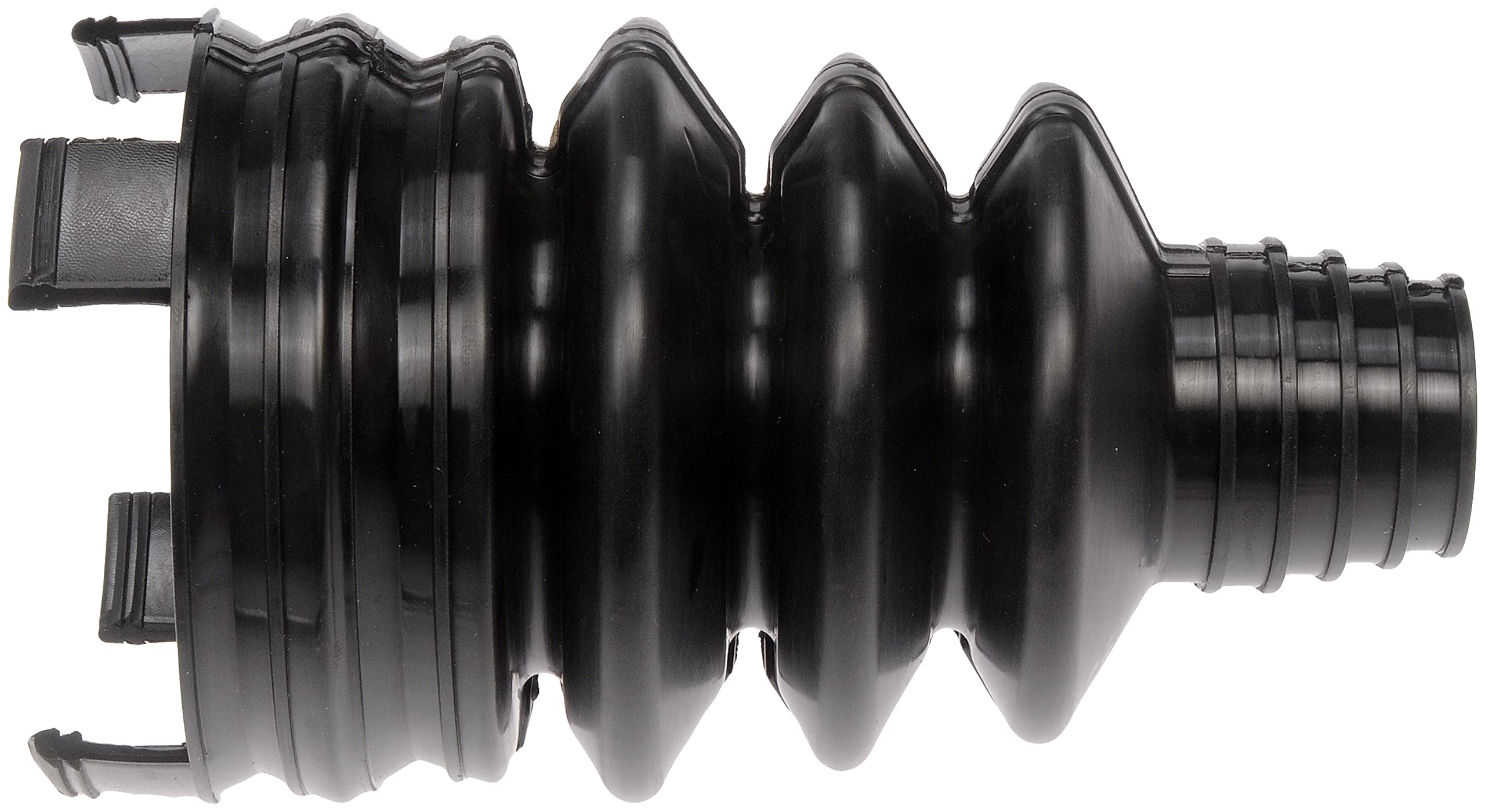 Dorman installed on axle scale comparison showing proper sizing and simplified installation benefit