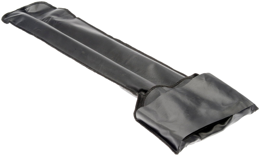 Dorman jack handle close-up showing durable protective finish