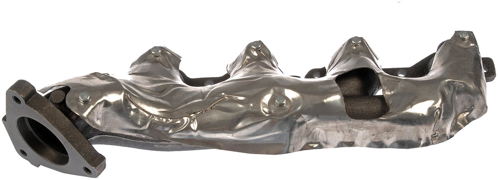 Dorman close-up of ductile iron texture highlighting heat resistance benefit