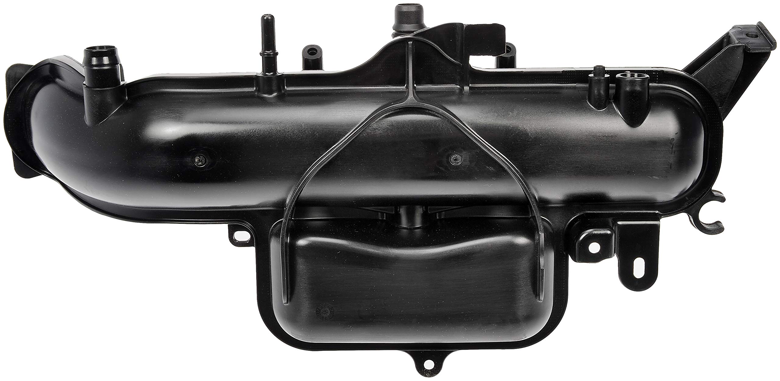 Dorman manifold mounting point closeup showing reinforced area to reduce PCV stress