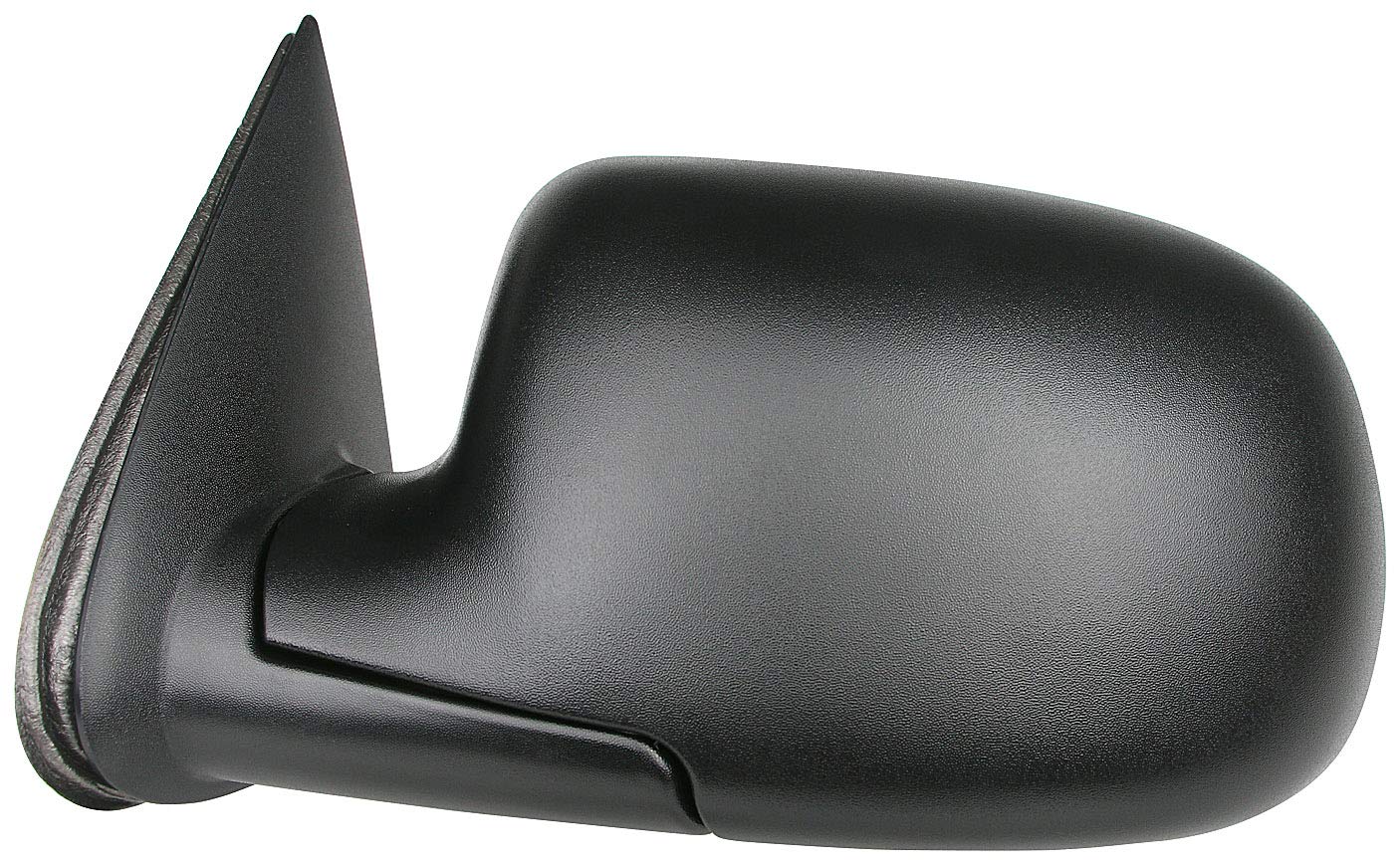 Dorman mirror housing close-up highlighting durable finish and OEM look