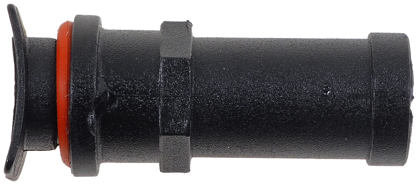 Dorman overflow kit closeup of O-ring and connector for leak-resistant seal