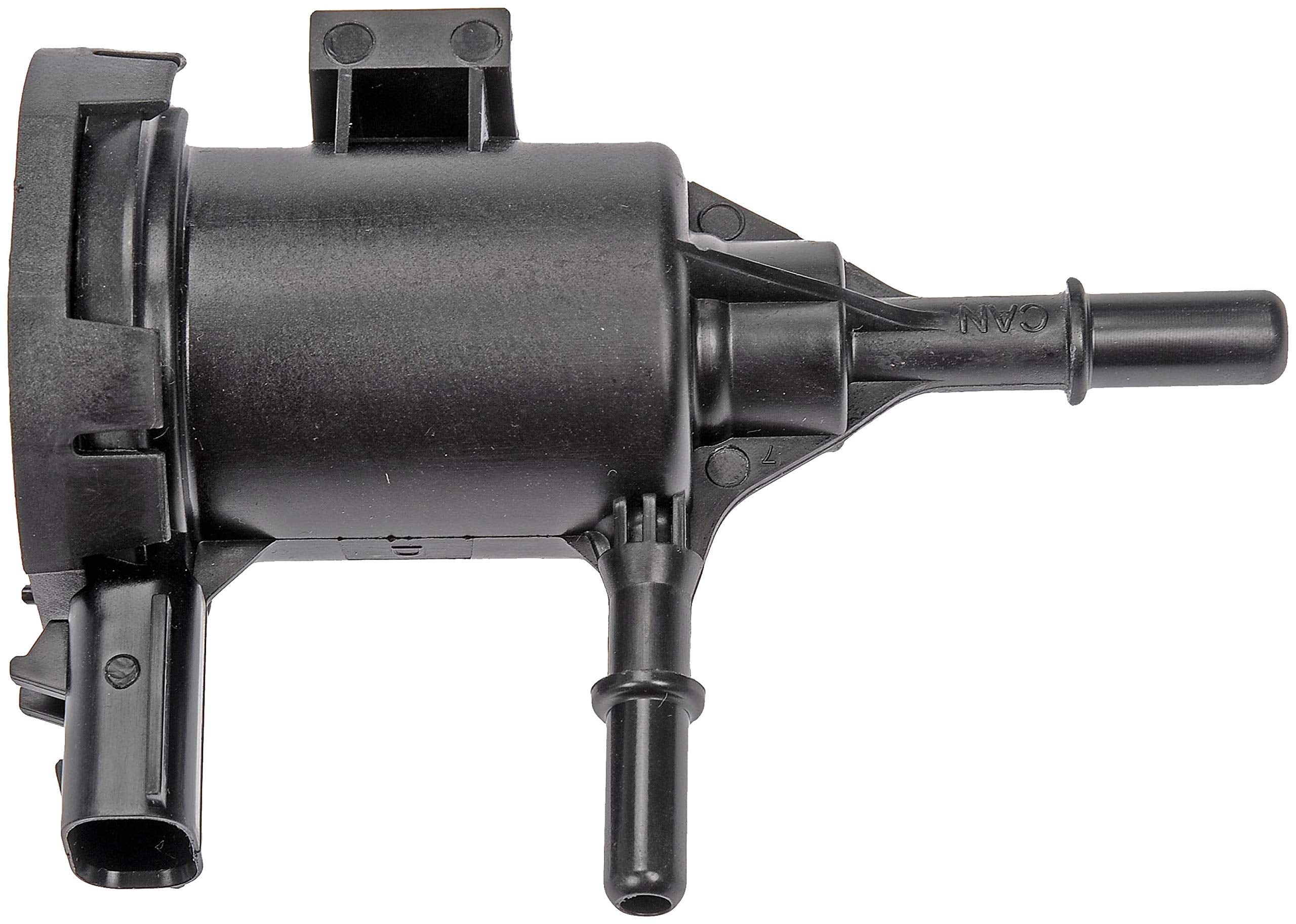 Dorman purge valve connection detail highlighting plug and vacuum ports for easy install