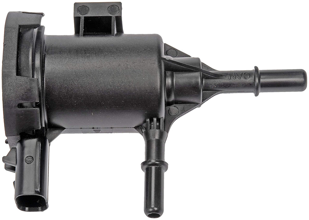 Dorman purge valve connection detail highlighting plug and vacuum ports for easy install