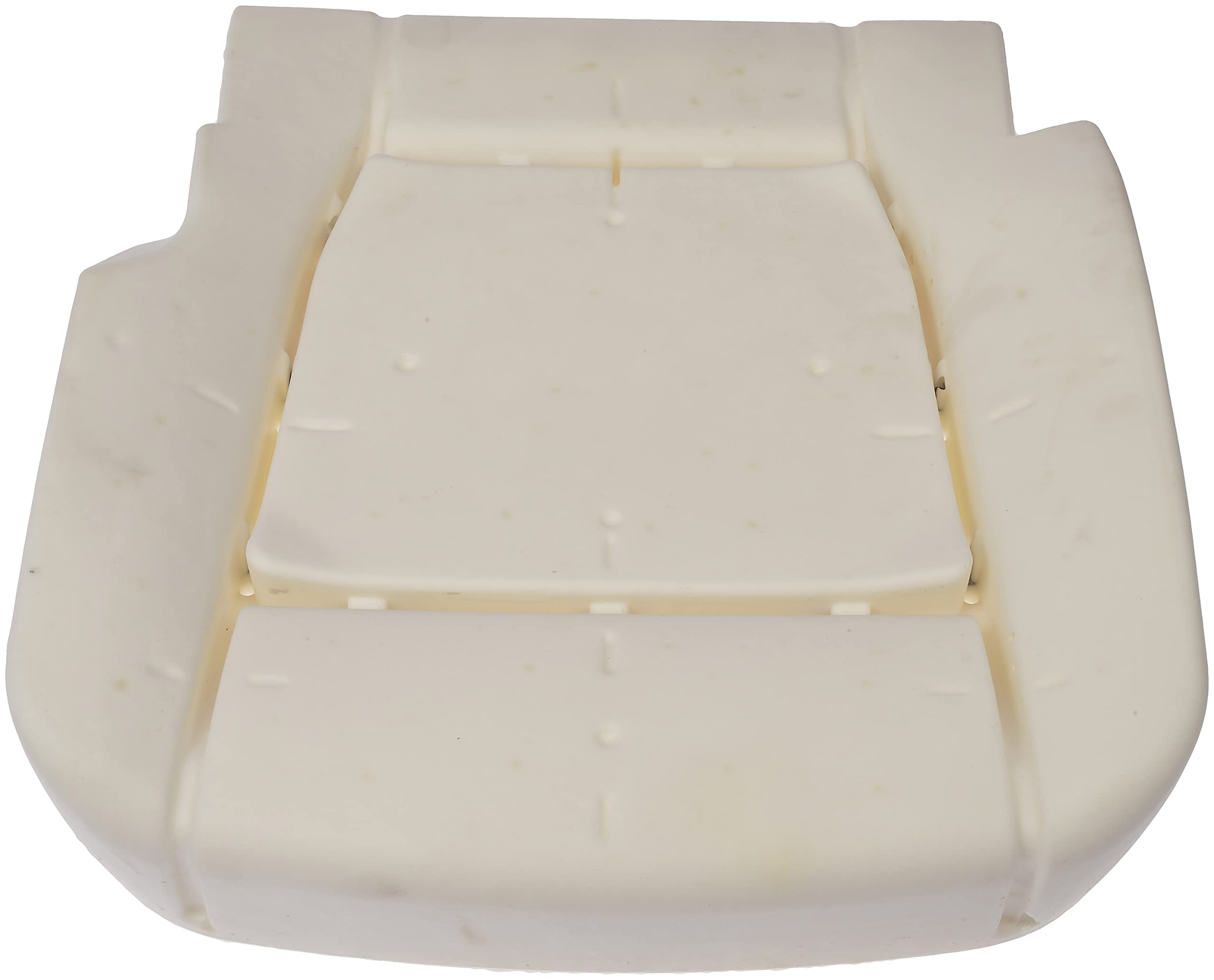 Dorman seat pad next to seat frame for scale and easy comparison