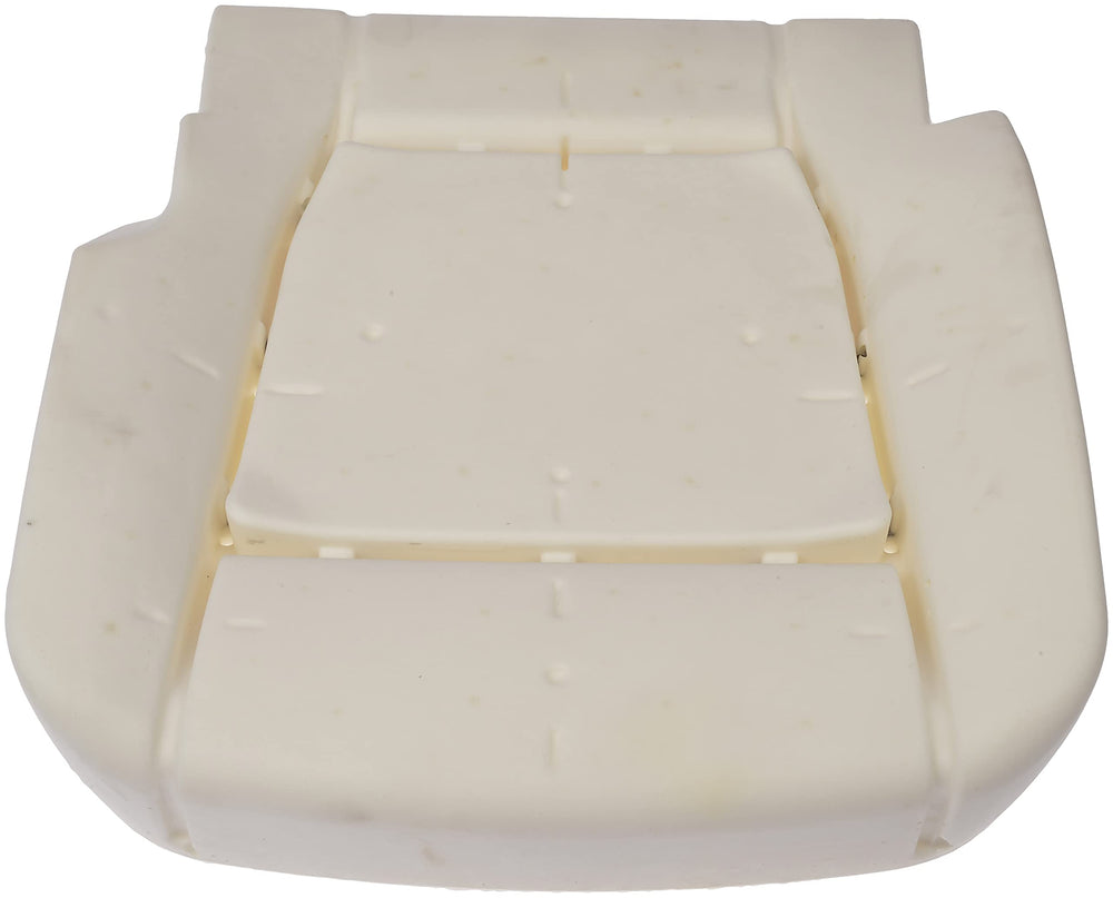 Dorman seat pad next to seat frame for scale and easy comparison