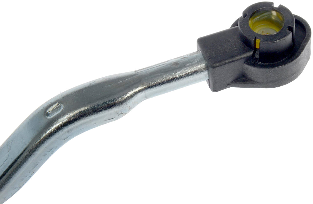 Dorman solenoid beside ruler for scale showing compact, direct-replacement size