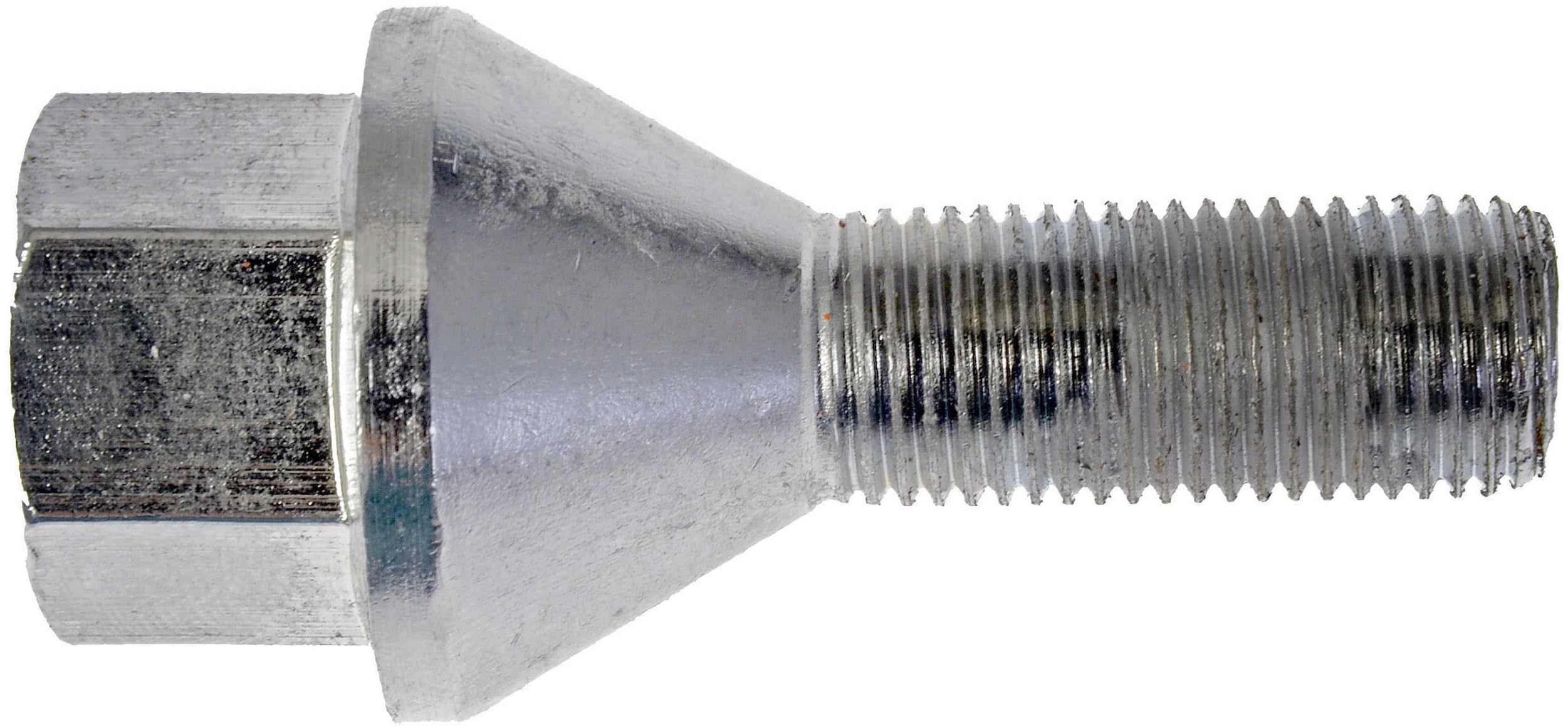Dorman bolt beside ruler showing 23mm thread length for accurate fitment
