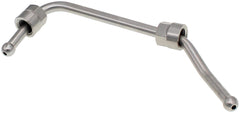 Dorman injector line alongside ruler showing length and scale for accurate fit verification
