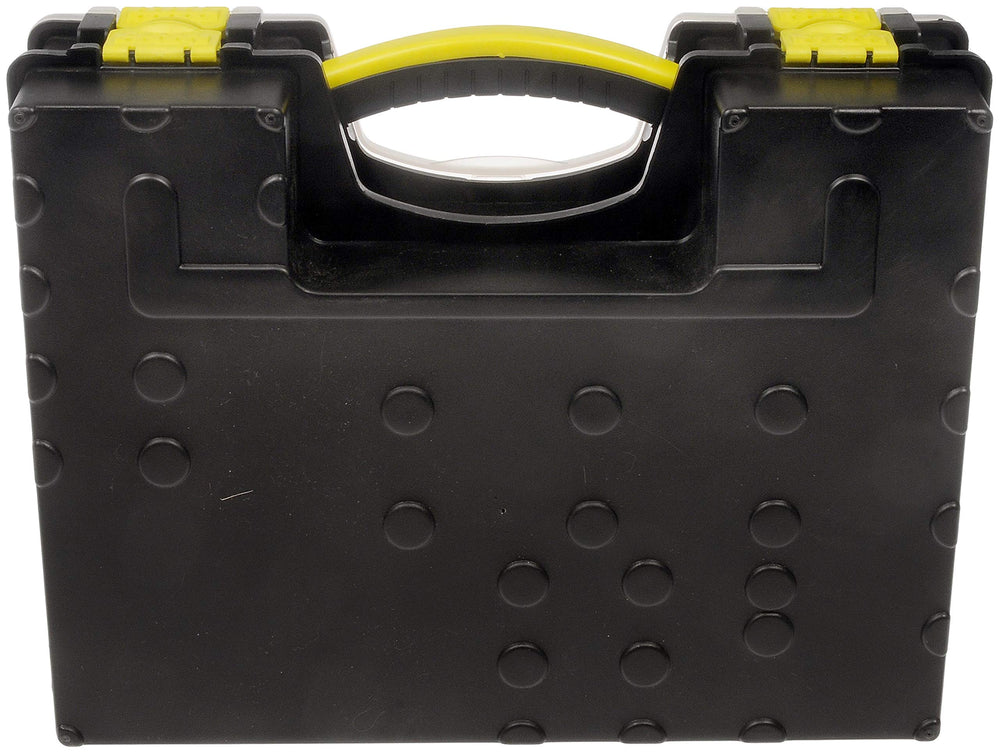 Dorman steel-to-nylon adapter detail enabling legacy-to-modern repairs