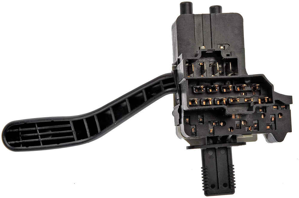 Dorman switch connector close-up showing pins and secure fit, ensures correct electrical match