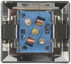Dorman switch installed in door panel demonstrating easy replacement benefit