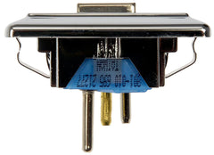 Dorman switch held in hand showing size and ergonomic design benefit