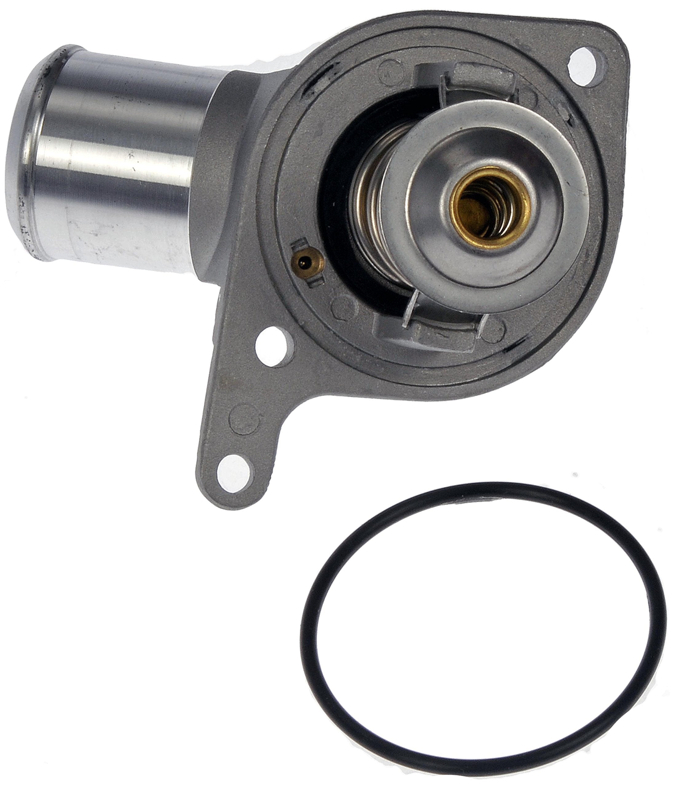 Dorman thermostat housing gasket and seal close-up demonstrating leak prevention