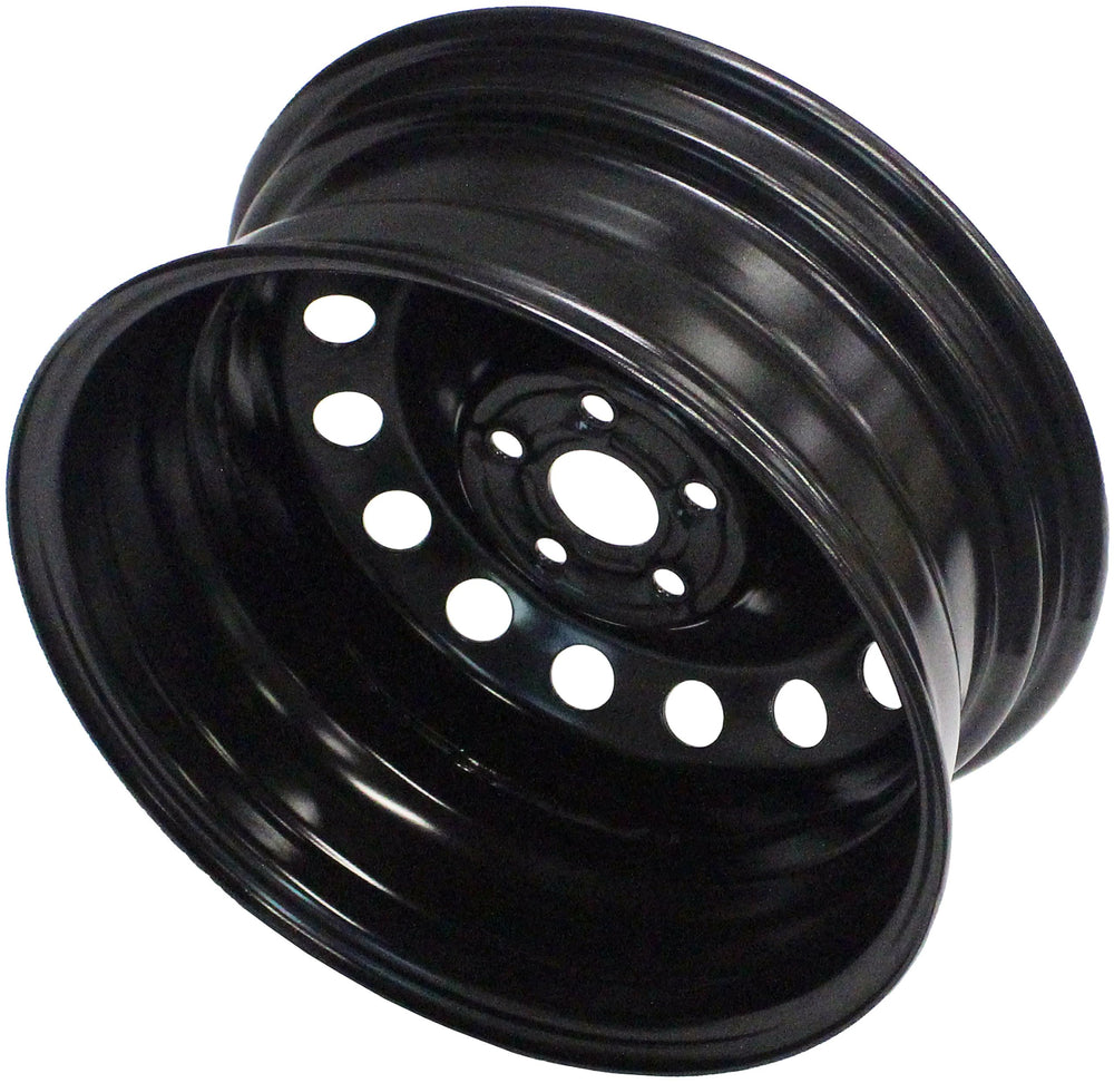 Dorman wheel mounted on vehicle illustrating correct fit and restored driving stability