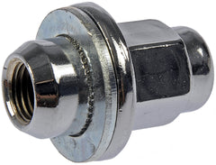 Dorman wheel nut front view showing 22 mm hex and clean finish for reliable fit