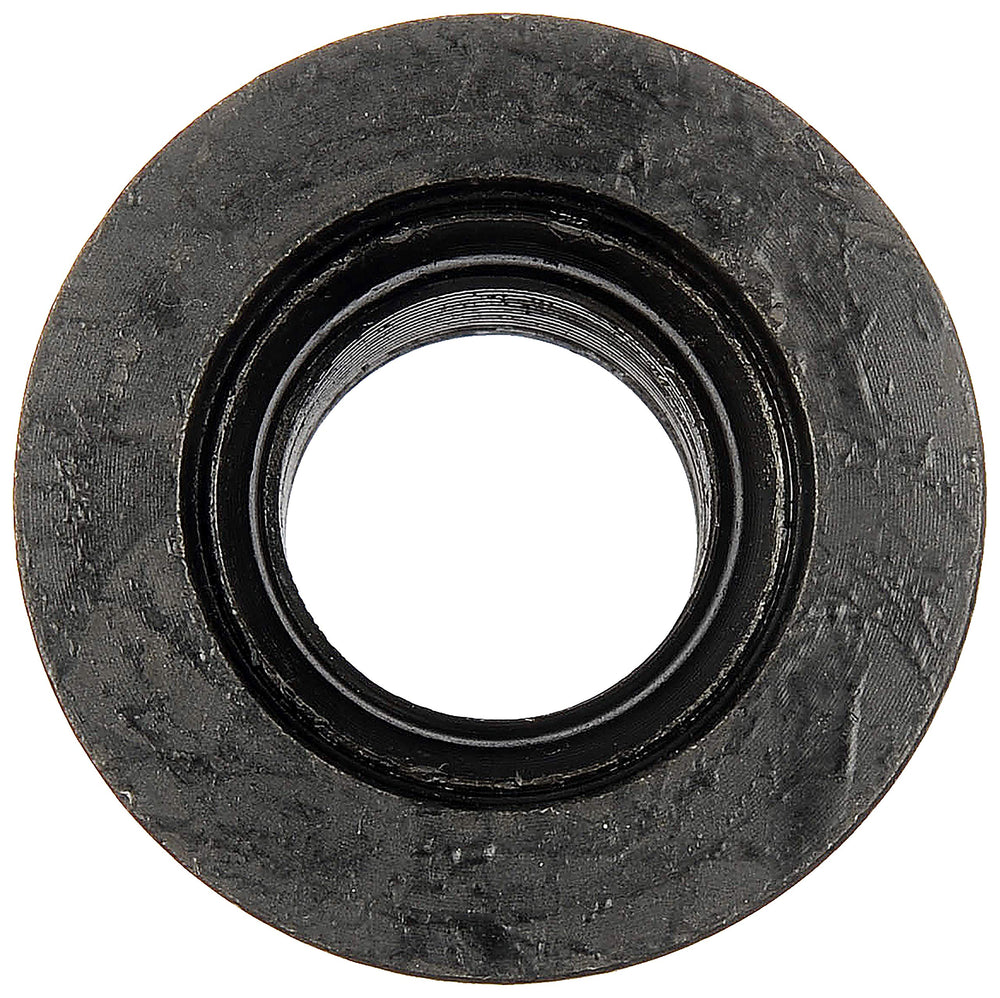 Dorman wheel nut installed on wheel demonstrating secure fit and safe clamping