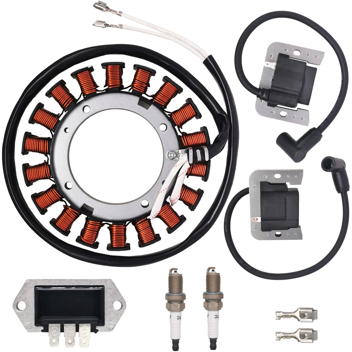 Dosens stator front assembly showing mounting holes and connectors, ensures correct fit